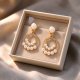 zinc Needle Earrings